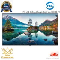 PEL UHD 55 Smart Google Bezel-less (4K) LED TV