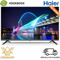 H50K800UX 4K Ultra HD Smart Google LED TV Black Android